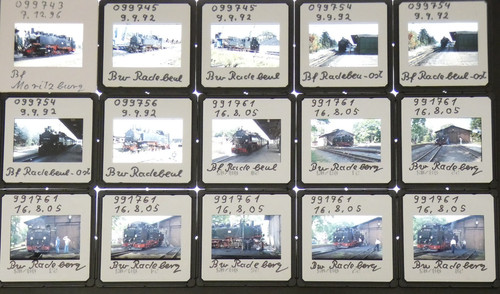 Slides various steam - of,