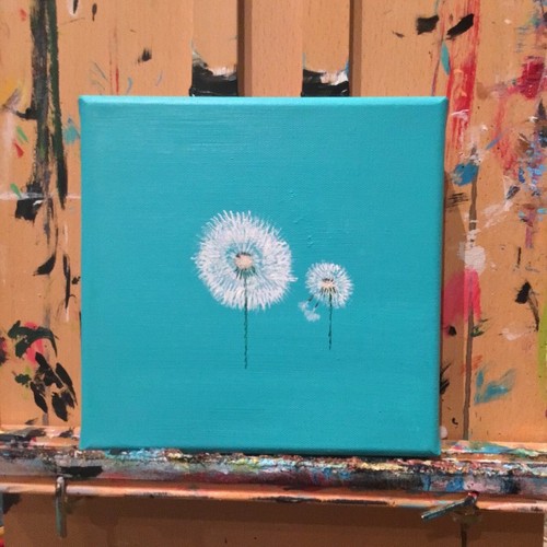 Modernes acrylbild auf - acrylbild,