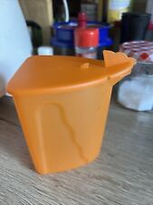 Tupperware Junge Welle orange Milchkännchen 3136 Milch Zucker Dose Orange