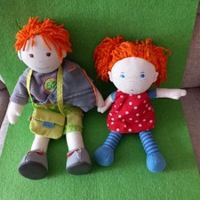 2 TOP Haba Stoffpuppe  top