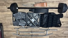 Verkaufe ein komplettes Set für Krafttraining und Fitness.