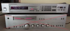 Grundig T 7500A FM-AM QUARTZ SYNTHESIZER TUNER High Fidelity Silber Solid-Alu