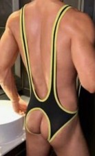 Body Herren Backless Bodysuit