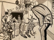 Schöne Zeichnung Marcel Arnac