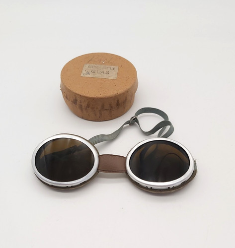 Gletscherbrille glas 1960er - gletscherbrille,