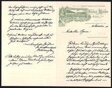 Rechnung Sulzbach a. Murr 1910, Christian Küenzlen, Santonin-Präparate und Fruc 