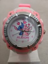 Personalisierte Uhr, Kartons, Cartoons, Stiche, Kinder, Namen, verschiedene Farben