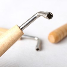 Vier Eckschlüssel Lyra Harfe