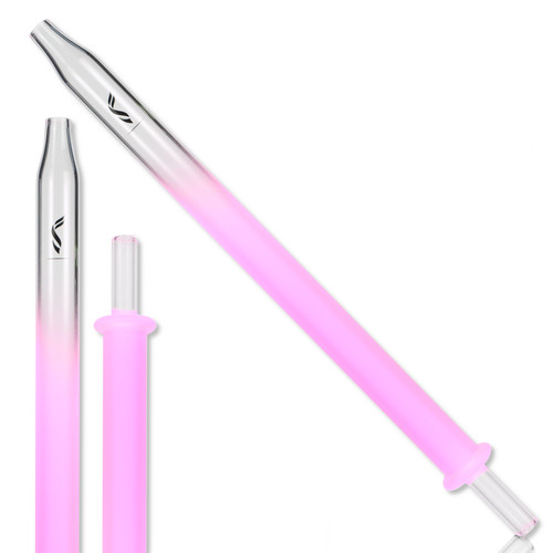Shisha glas mundstück - mundstück, pink