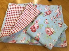 IKEA ROSALI.  BETTWÄSCHE  SET BEZUG &KISSEN 140x200. 80x80 Hellblau *TOP