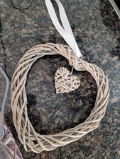 Herz Dekoration zum Hängen für Fenster Türen Shabby Vintage