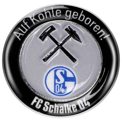 Schalke anstecker auf - schalke,