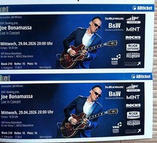 Joe Bonamassa 2 Tickets SAP