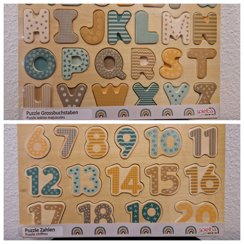 Spielba holzpuzzle steckpuzzle - holzpuzzle,