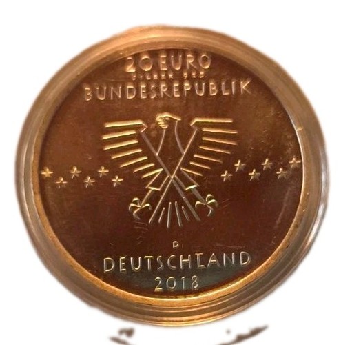 Euro silbermünze 2018 - 20,