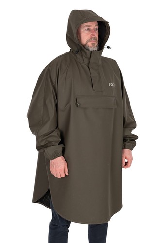 Fox khaki poncho regenjacke - khaki,