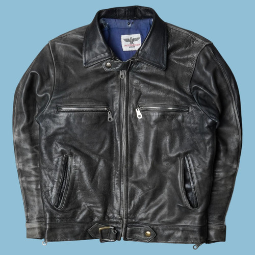 Vintage jagdflieger lederjacke - vintage,