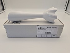 Weißer Kunststofffuß für