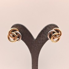 ⭐ Fossil Steel Ohrring