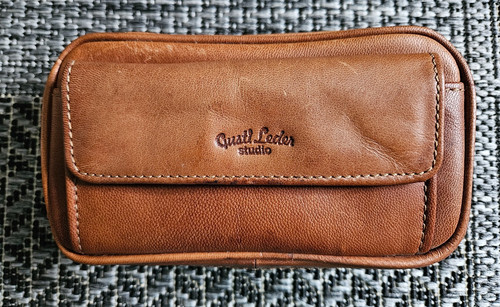 Gusti leder große tabaktasche - große,