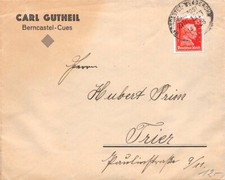 783165) DR Bahnpostblg. Berncastel - Wengerohr Zug 1213 14.9.28