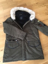 Damen Parka Jacke Military grün warm top Zustand von Zara Gr.L Trendy
