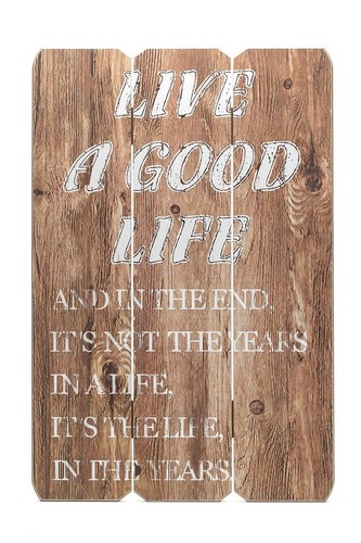 Holz schild wandschild - wandschild, spruch