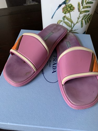 Prada slides badelatschen - prada,