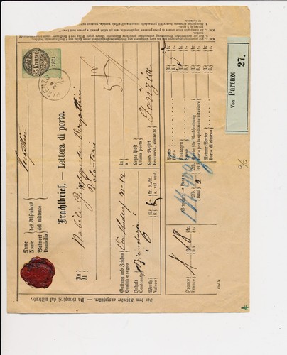 österreich provera 1875 - ex,