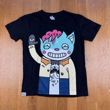 Vintage Drop Dead Clothing Oli Sykes Bring Me The Horizon schwarzes T-Shirt Medium