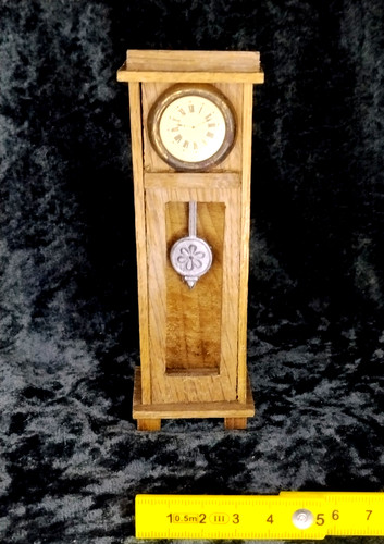Alte eiche standuhr - alte, (hell)