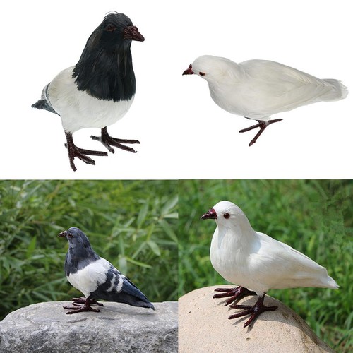 2pcs artificial feathered - 2pcs,