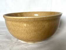 DDR Schüssel Braun Steingut