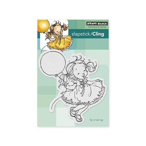 Penny black cling gummistempel - penny,