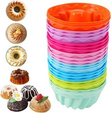 24 Stück Mini Gugelhupfform