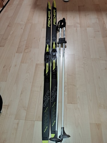 Langlaufski set schuhe - langlaufski,