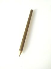 Messingstab Ø 15 x 250 mm, spitzes und glattes Ende, Rundstab, Rund Stange 