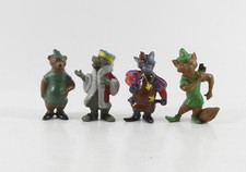 Robin Hood & Little John === Walt Disney 4 x Figuren Heimo vintage