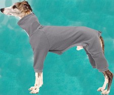 ⭐ Hundemantel Overall Polar Fleece Whippet winddicht Wärmemantel Windhund ⭐ NEU