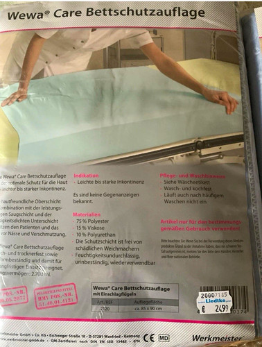 Wewa care bettschutzauflage - care,