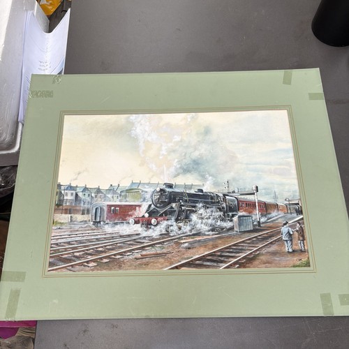 Vintage aquarell zug - vintage,