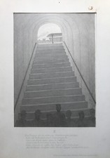 Erich Hahn Berlin Stimme aus dem Leunawerk Bahnsteig mit Personen Zeichnung