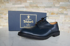 Tricker's  EU 42,5  UK 8.5 Schnürschuhe Halbschuhe Daniel blau NEU ehem UVP 625€