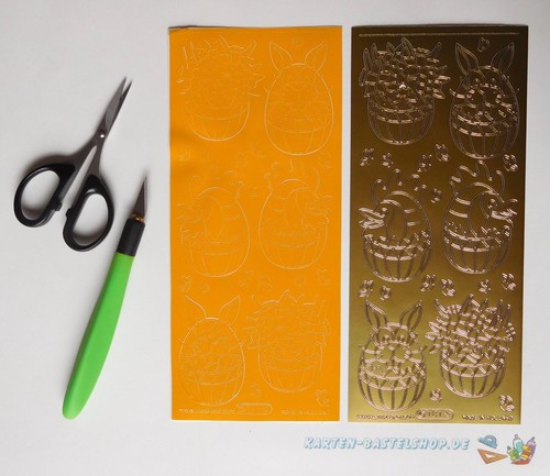 Sticker ostern osterei - ✂,