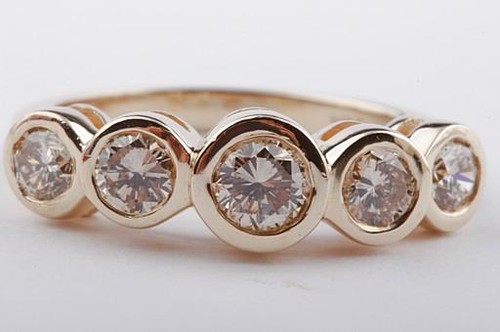 Brillant diamant 1ct ring - 1ct,