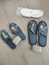 3x Paar Slipper/Hotel-Schlappen, Neu.....!!!!