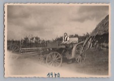 vmtl. Niebüll o. Dagebüll 1940 - Kutsche - Altes Foto