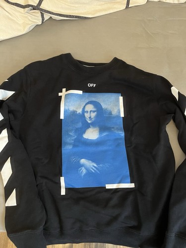 Off white sweatshirt mona - mona, lisa