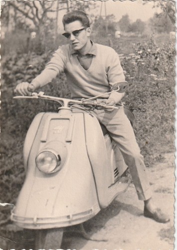 Vintage foto cooler mann - vintage,