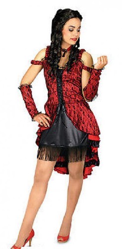 Saloonlady cancan kostüm - cancan,